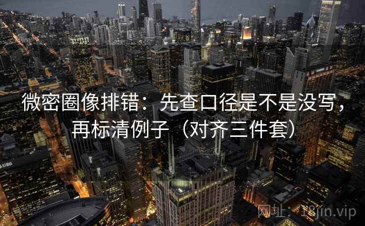 微密圈像排错:先查口径是不是没写,再标清例子(对齐三件套) 微密圈像排错:先查口径是不是没写,再标清例子(对齐三件套)